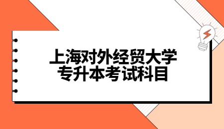 上海对外经贸大学专升本考试科目.jpg