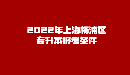 2022年上海杨浦区专升本报考条件.jpg