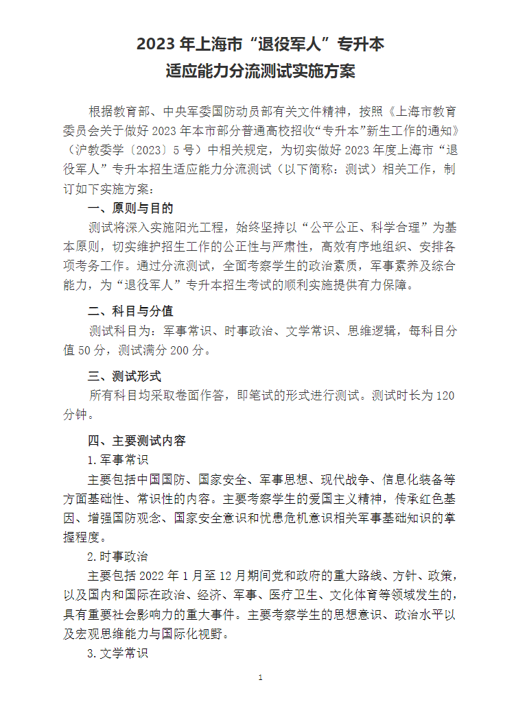 上海专升本